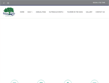 Tablet Screenshot of cityparkgolf.com
